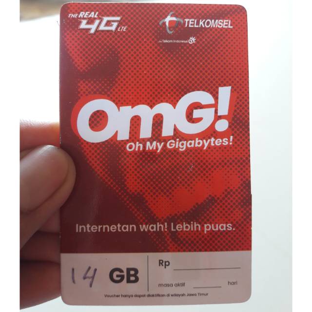 VOUCHER TELKOMSEL 14GB JATIM