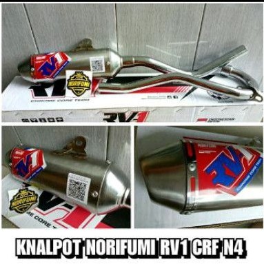 Knalpot Norifumi Rv1 N4 CRF150 original