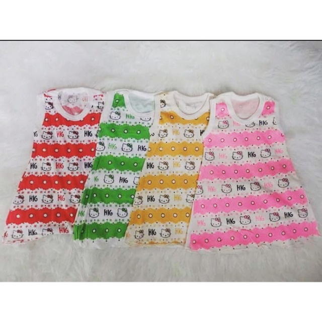 Dress Singlet terusan anak2 banyak motip pilihan