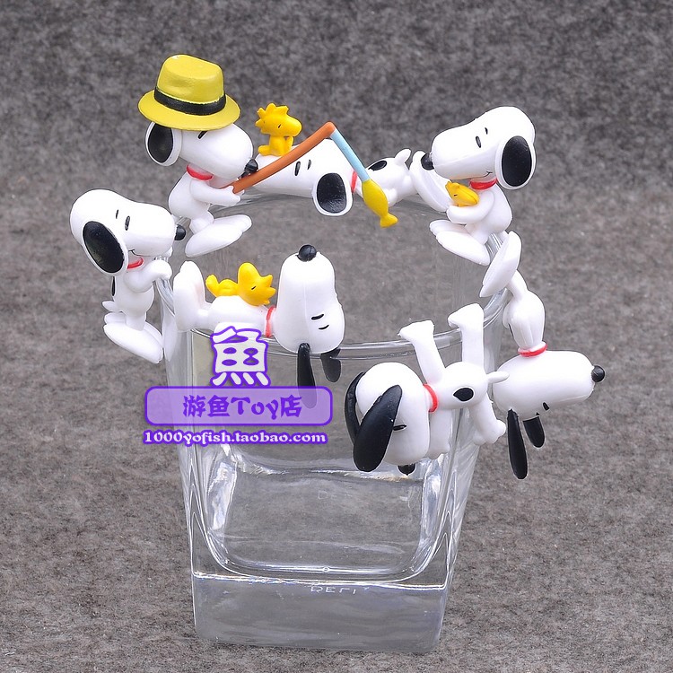 Mainan Boneka Kartun Anjing Snoopy Lucu Dalam 7 Cup Shopee Indonesia