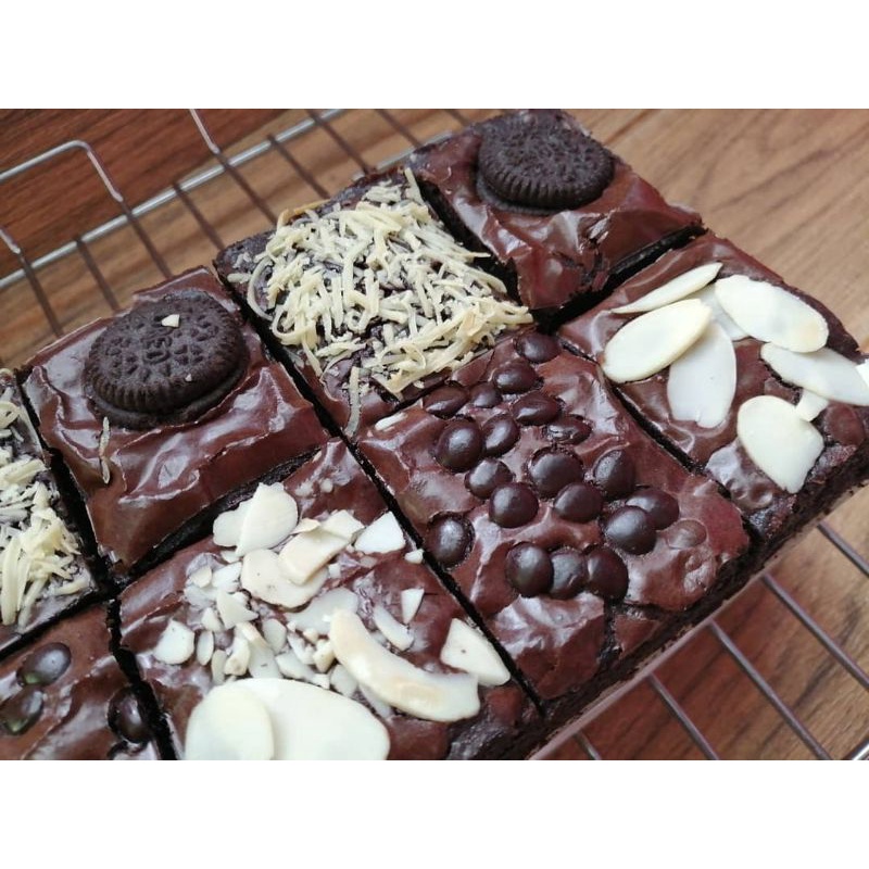 

Fudgy Brownies Brownies panggang