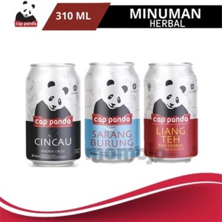 Jual Cap Panda Minuman Berperisa Cincau Sarang Burung Liang Teh Kaleng