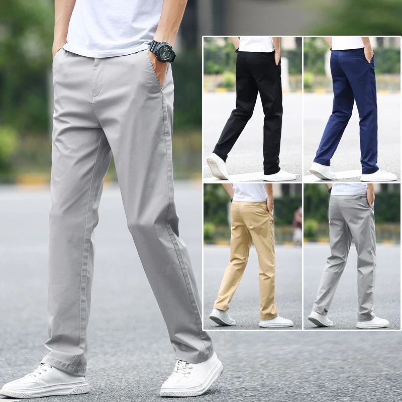 Celana faza Kasual Solid  chino