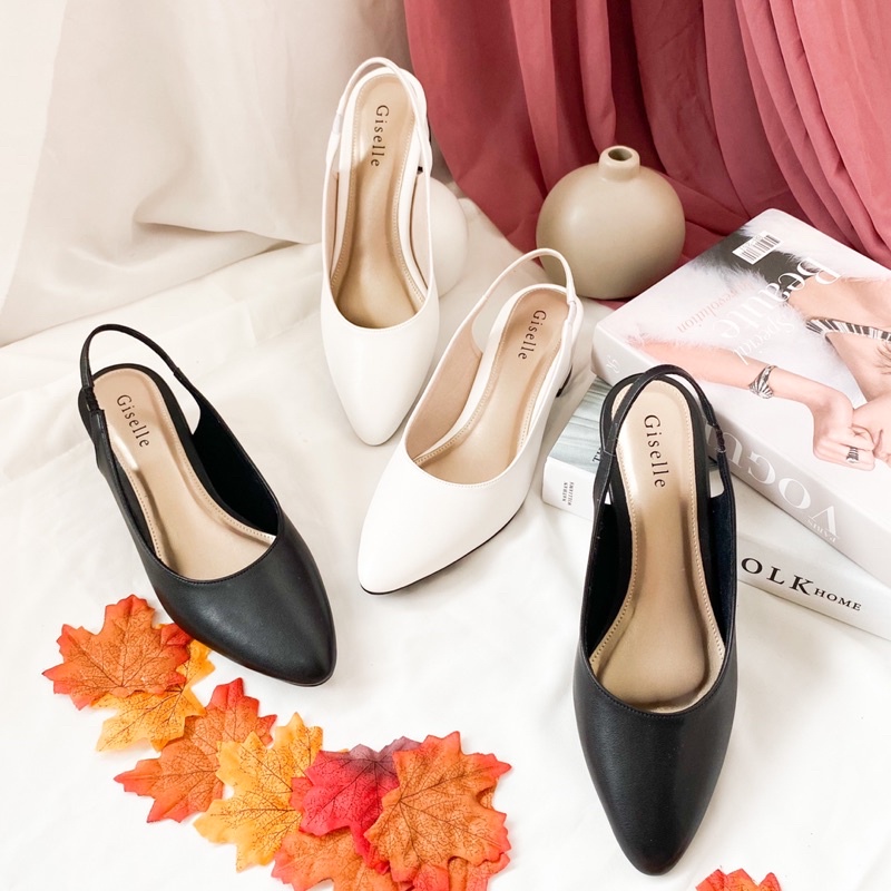 Giselle Colls - Ivy Mules Heels Wanita 5 cm-3