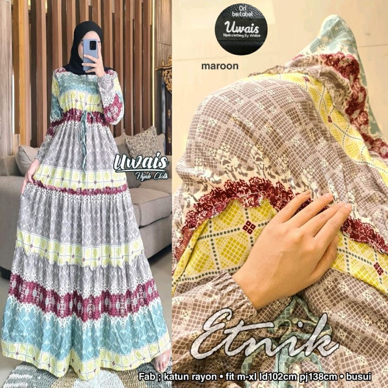 [GAMIS TERBARU] ETNIK ORI BY UWAIS
