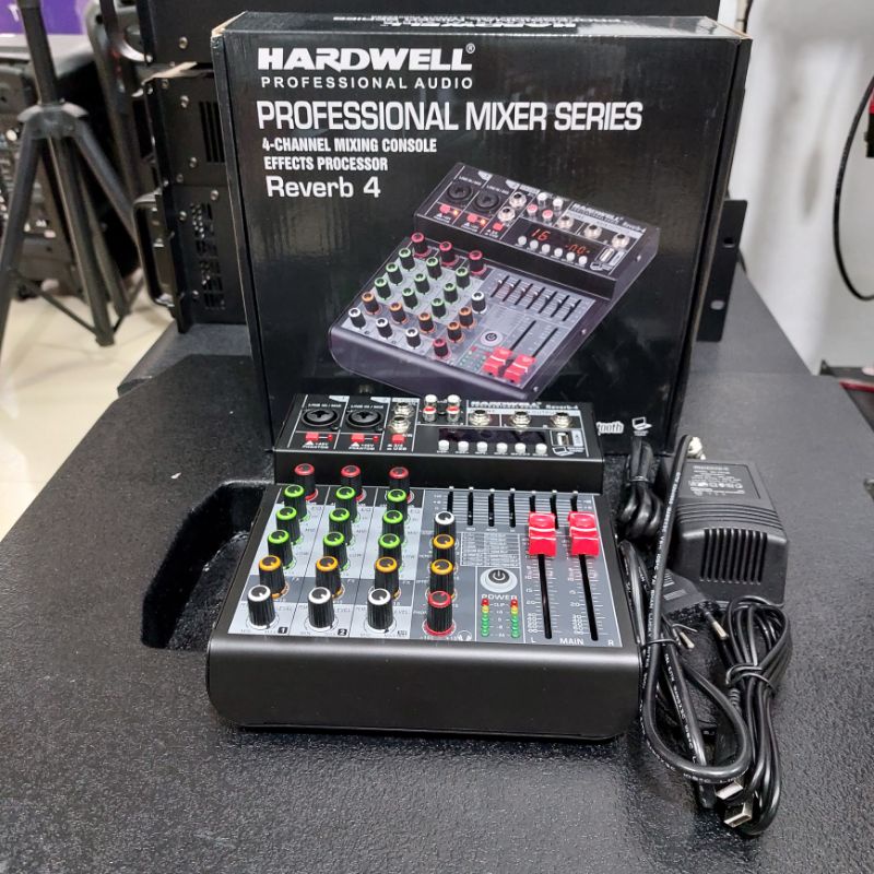 Mixer Hardwell Reverb 4channel
