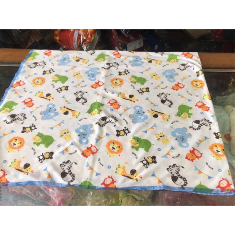 Bedong bayi halus isi 3pcs full print / bedong kain / bedong kain bayi 100×90cm