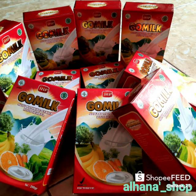 

Susu kambing herbal go milk