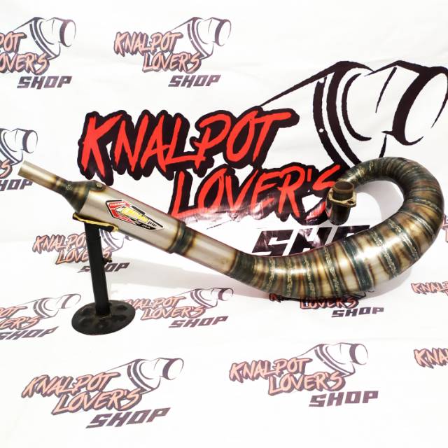 Knalpot RX king UDANG LOBSTER Plat karat CREAMPIE