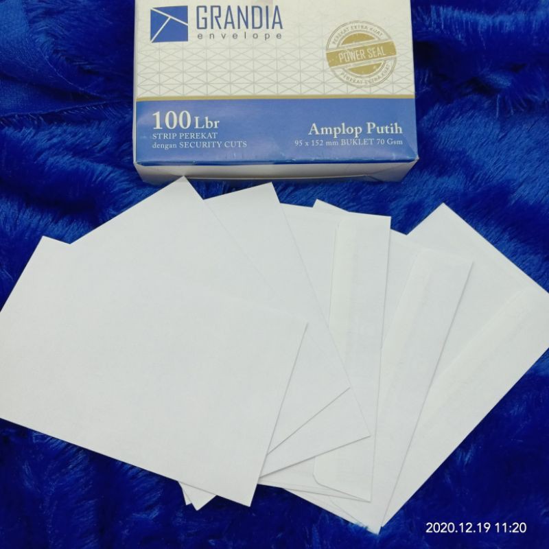 Amplop Putih Grandia 1 Pcs Murah