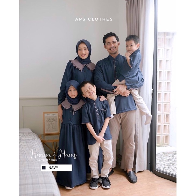 HANNA &amp; HANIF SARIMBIT SERIES (NAVY)