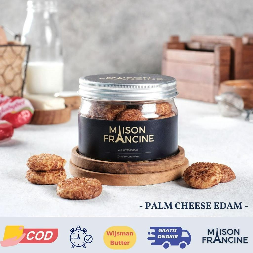 

PALM CHEESE Cookies Wijsman - MAISON FRANCINE Kue Kering Premium