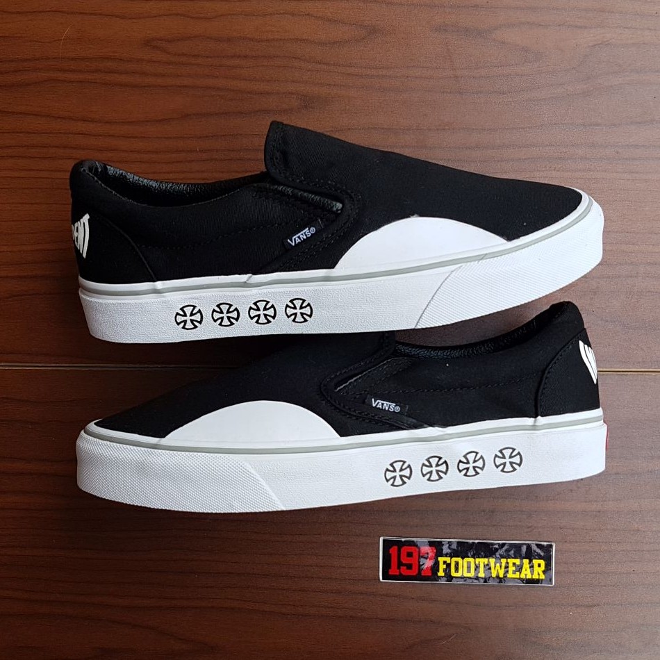 vans x independent shoes