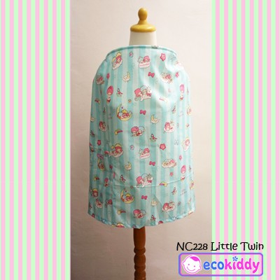 Nursing Cover - Apron - Celemek Menyusui dan Memompa ASI - Kado Bayi Ecokiddy LITTLE TWIN