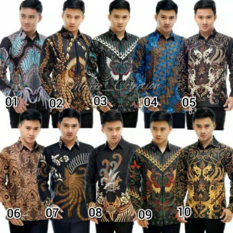 KEMEJA BATIK PRIA M L XL XXL