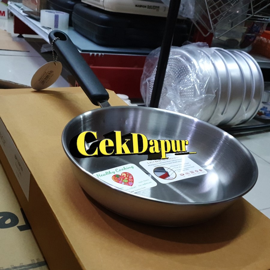 teflon anti lengket bima asli 24 cm/Frying Pan D24cm Bima Heritance Classic original