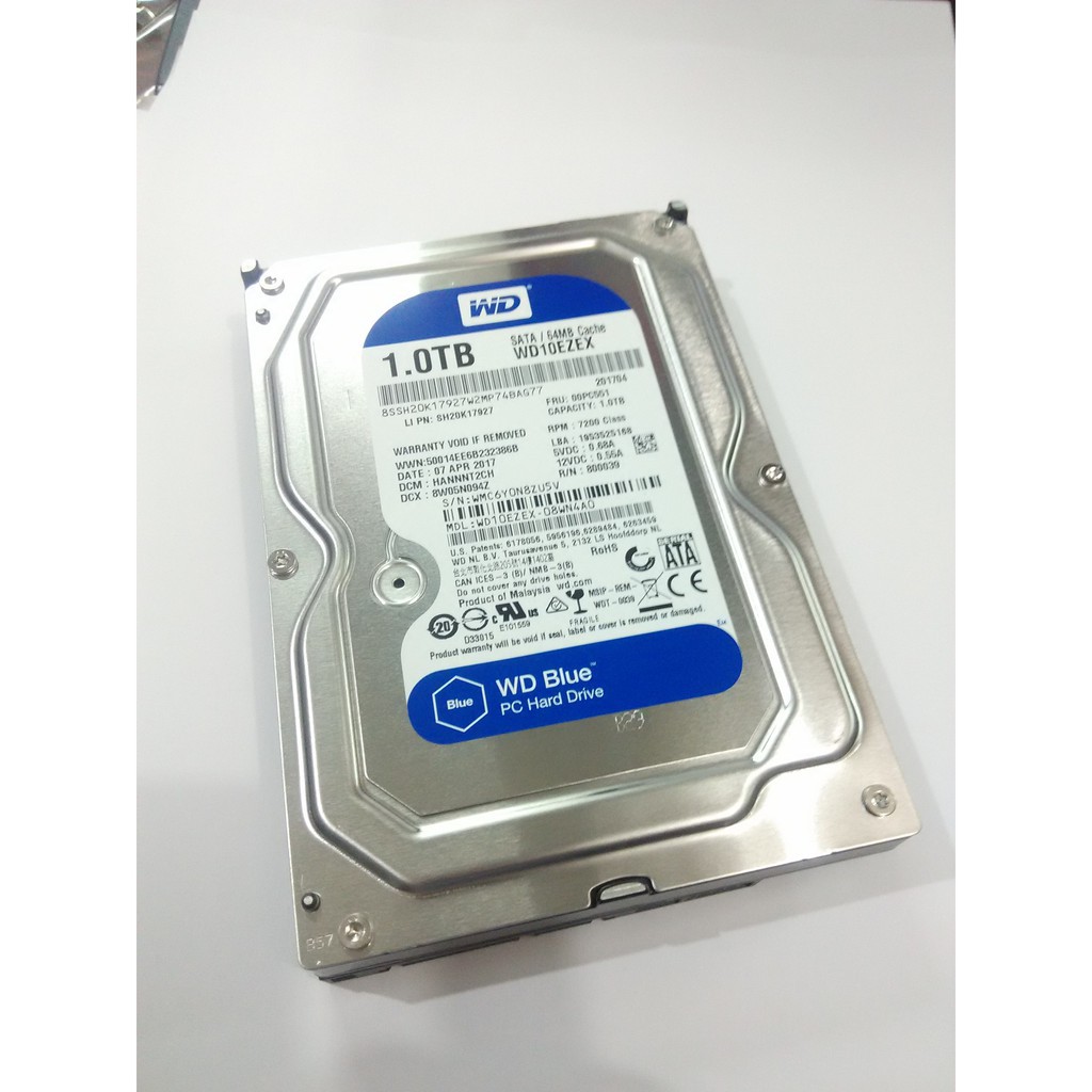 HARDDISK WDC 1 TB 7200 RPM (SATA3 6gb