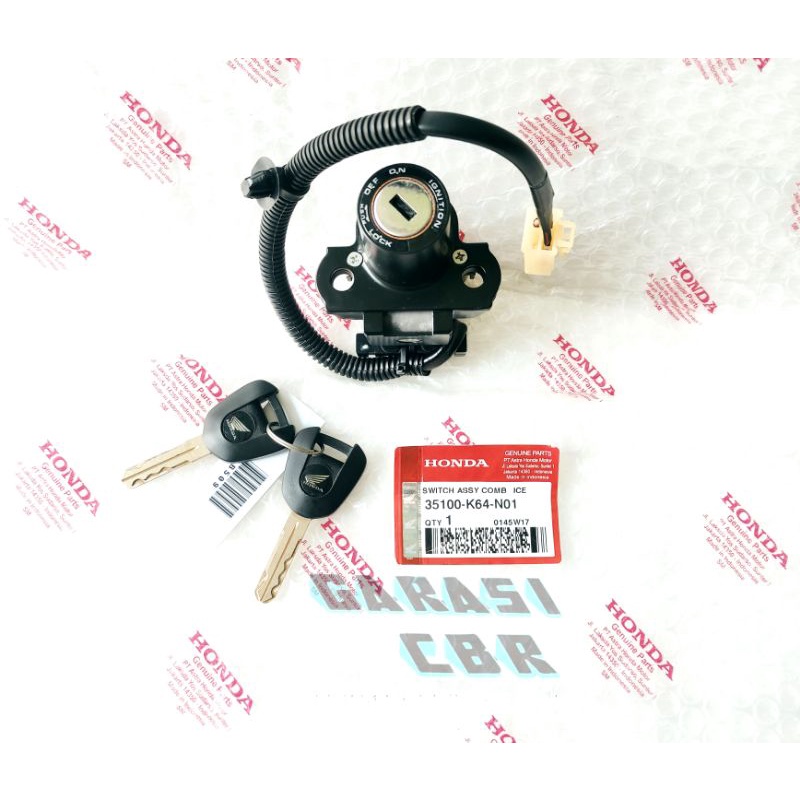 35100K64N01- Switch Assy Comb & Ice CBR 250RR- Kunci Kontak CBR 250RR