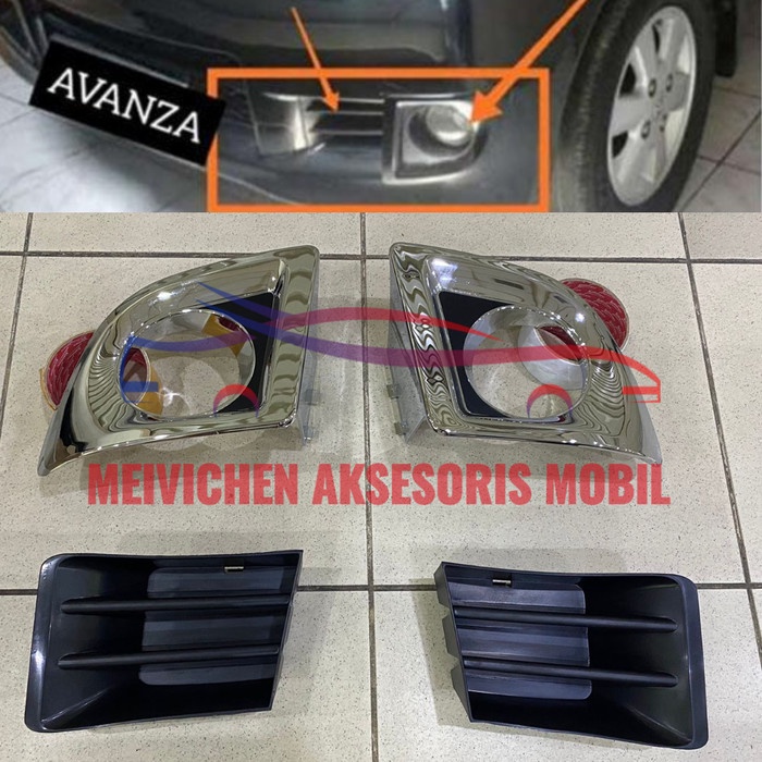 GARNISH FOG LAMP RING / COVER FOG LAMP MOBIL AVANZA / XENIA 2008 2009 2010 2011