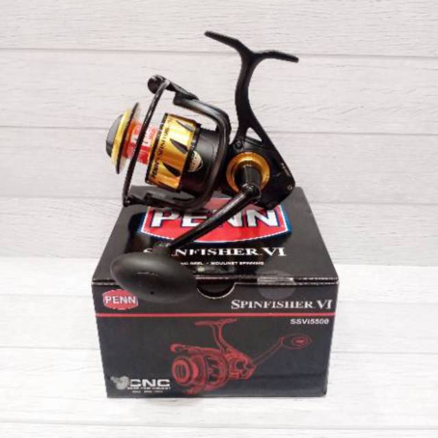 RELL PENN SPINFISHER SSV VI 5500...METAL,BODY