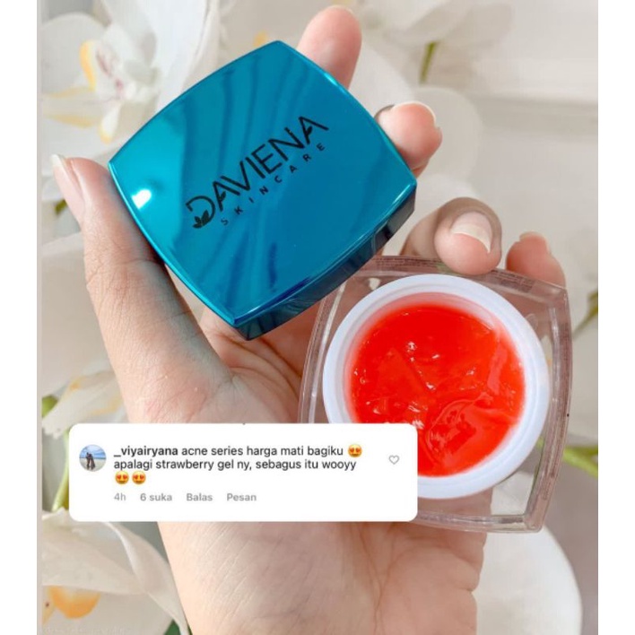 ACNE GEL STRAWBERRY DAVIENA SKINCARE ORIGINAL