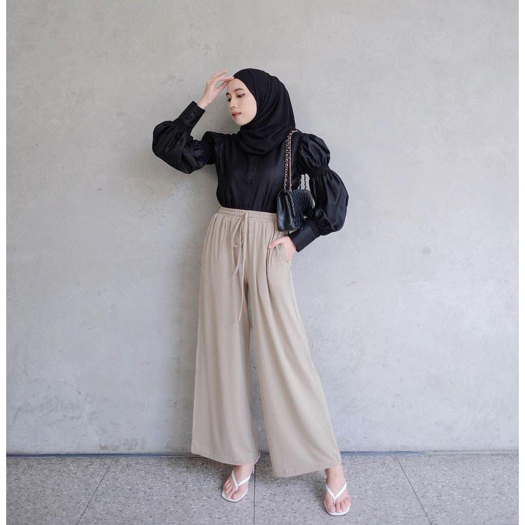 Grosir Celana Kulot Wanita Fashion Murah DInar-8