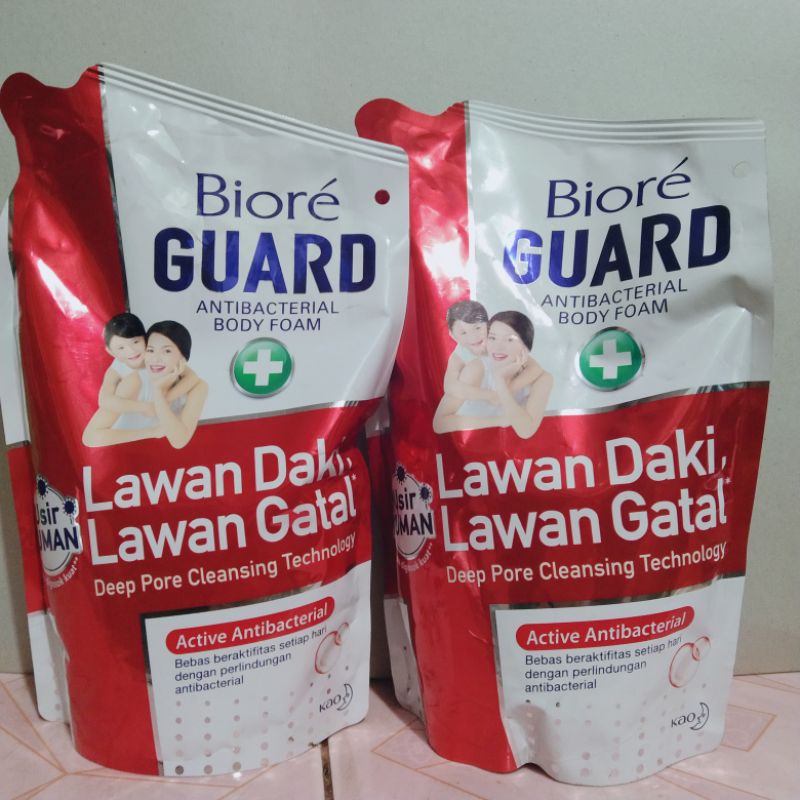 Biore Guard Sabun Cair Active Antibacterial 450ml