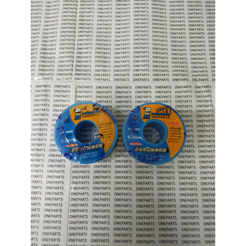 TOOLS TIMAH GULUNG MECHANIC SOLDER SOLDERING WIRE 0.2MM