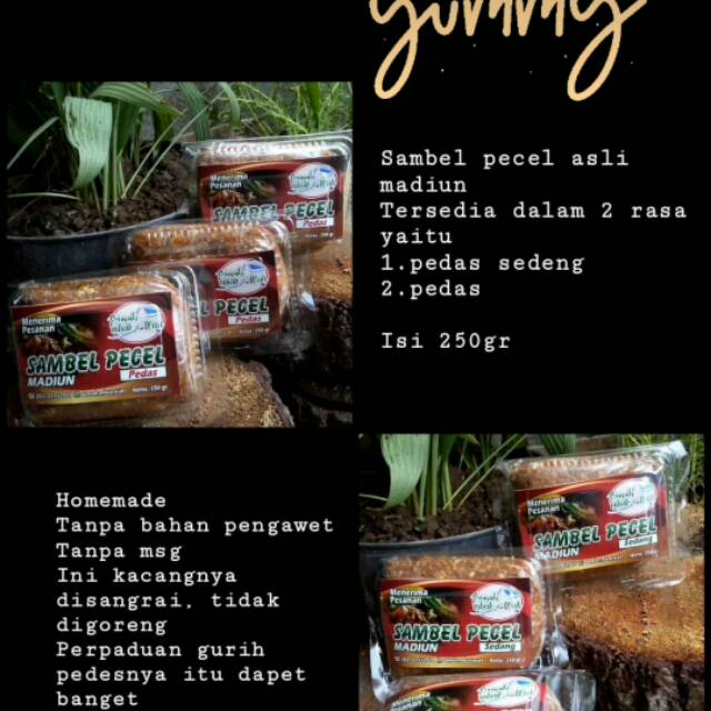 

Sambel pecel madiun