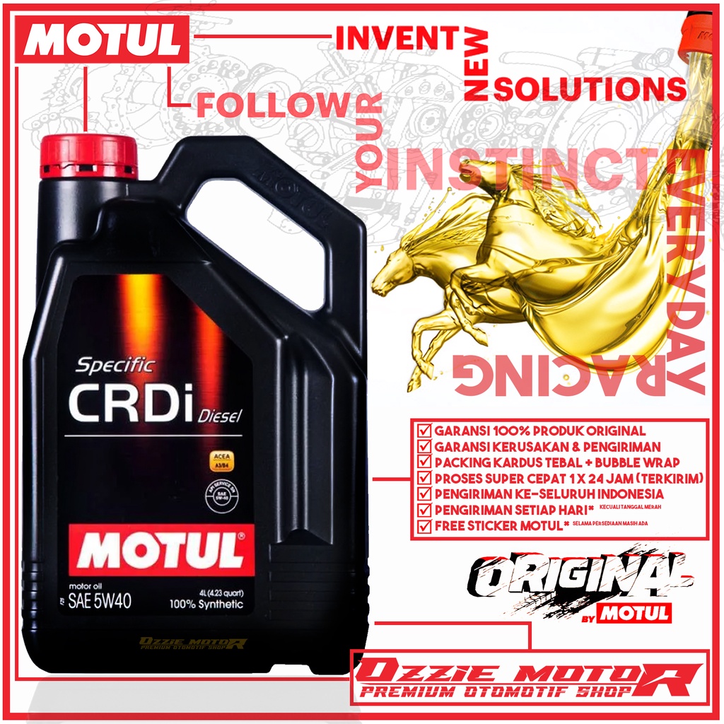 MOTUL SPECIFIC CRDi DIESEL 5W40 CF/SN 4L