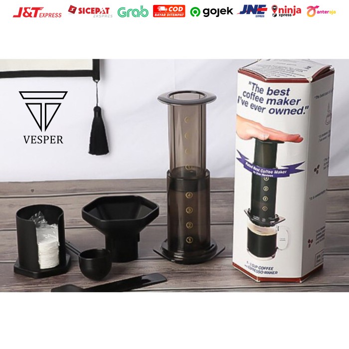 

DISKON - (BISA COD) Aeropress coffee maker / espresso maker / aeropress kopi / hand coffee