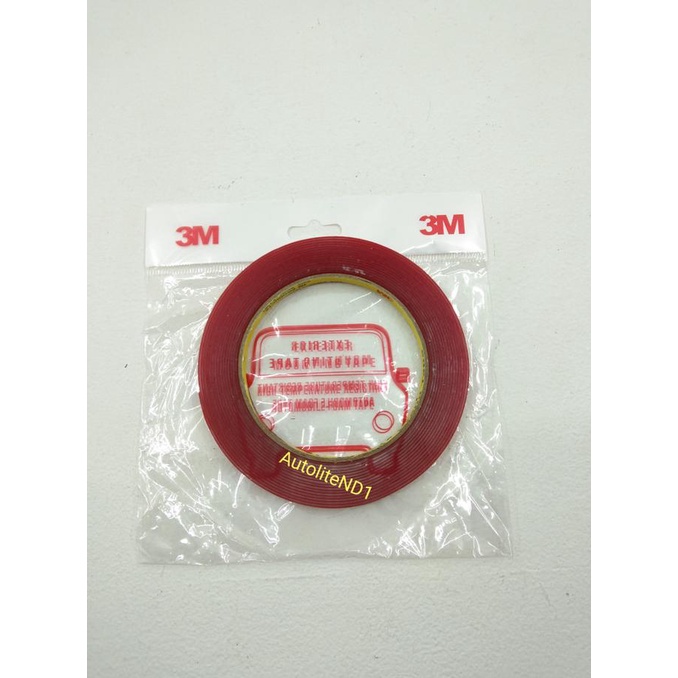 

DOUBLE TAPE 3M BENING 8mm and-off91 Kualitas Baik