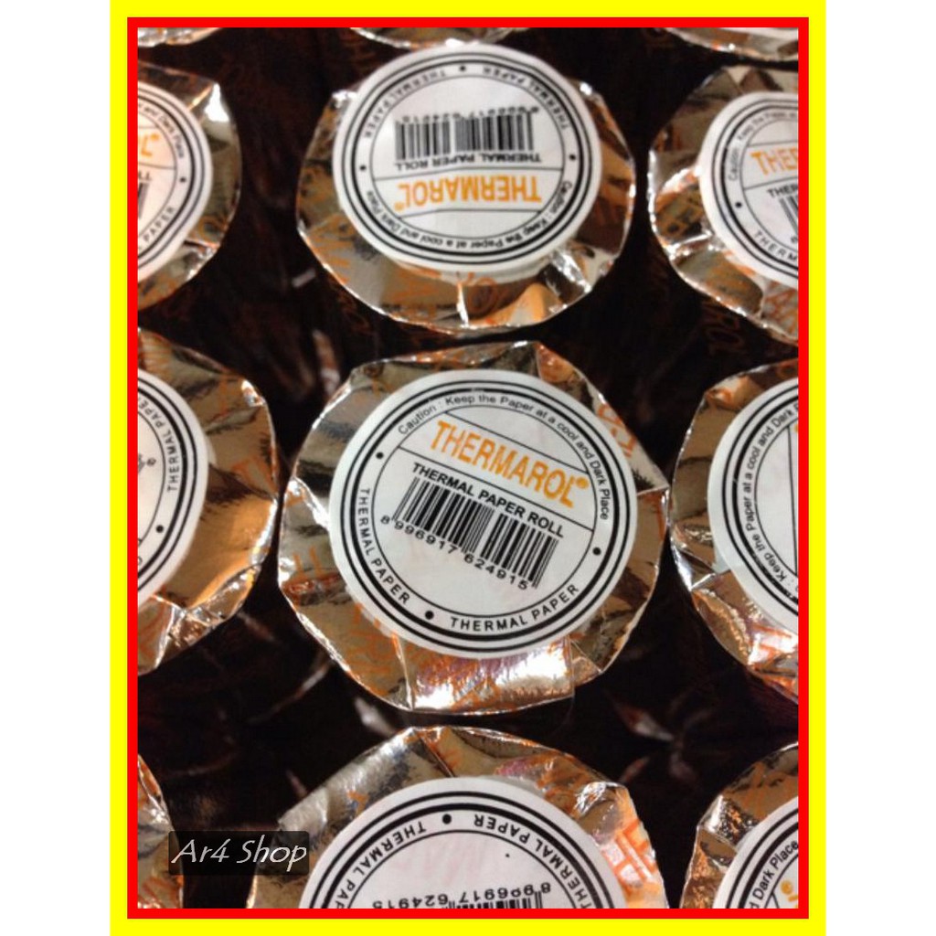 

Kertas Thermal Thermal Paper - Thermarol - 57Mm X 38Mm& 40;Dia& 41; 100Roll
