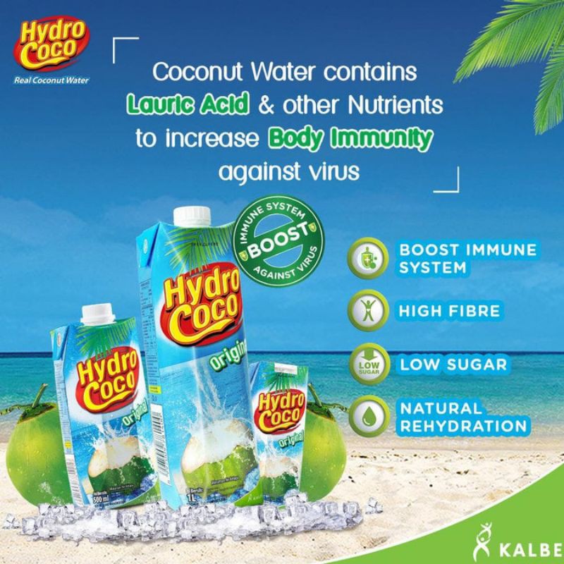 

Hydro Coco Minuman Kelapa Asli 250ml