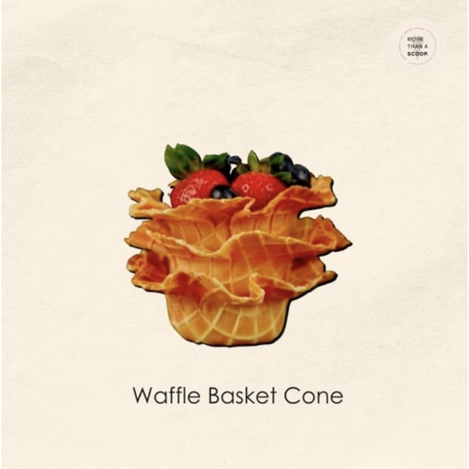 

Waffle Cone Basket