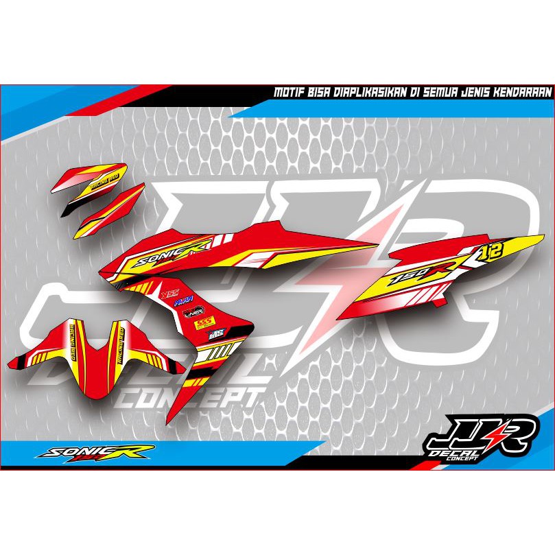 Decal Sticker Full Body Sonic
