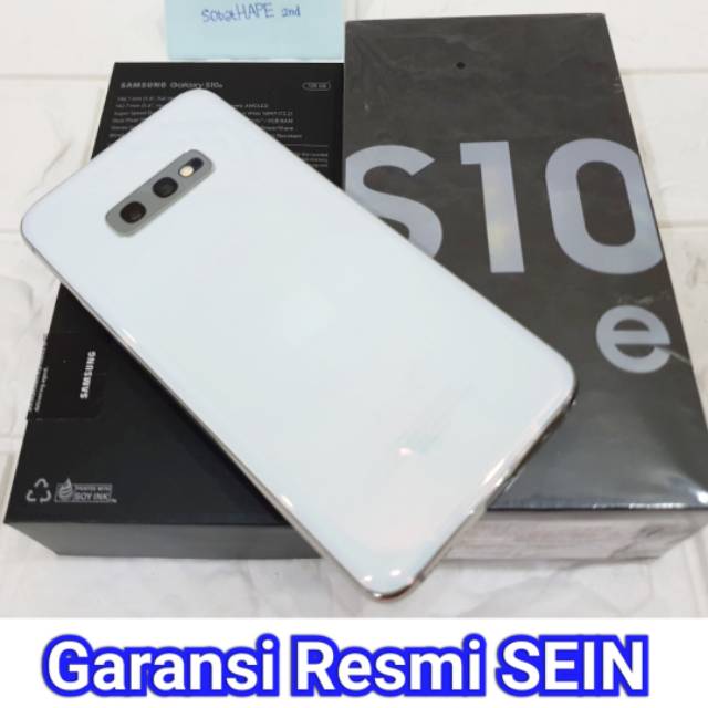 HP Samsung Galaxy S10e Resmi SEIN Original Dual Sim Fullset OEM - HP Second Bekas