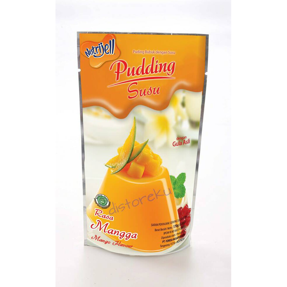 NUTRIJELL Pudding Susu - NUTRIJELL Pudding - NUTRIJELL Puding Santan - NUTRIJELL LAPIS