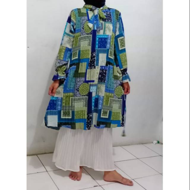 Gamis plisket bangkok