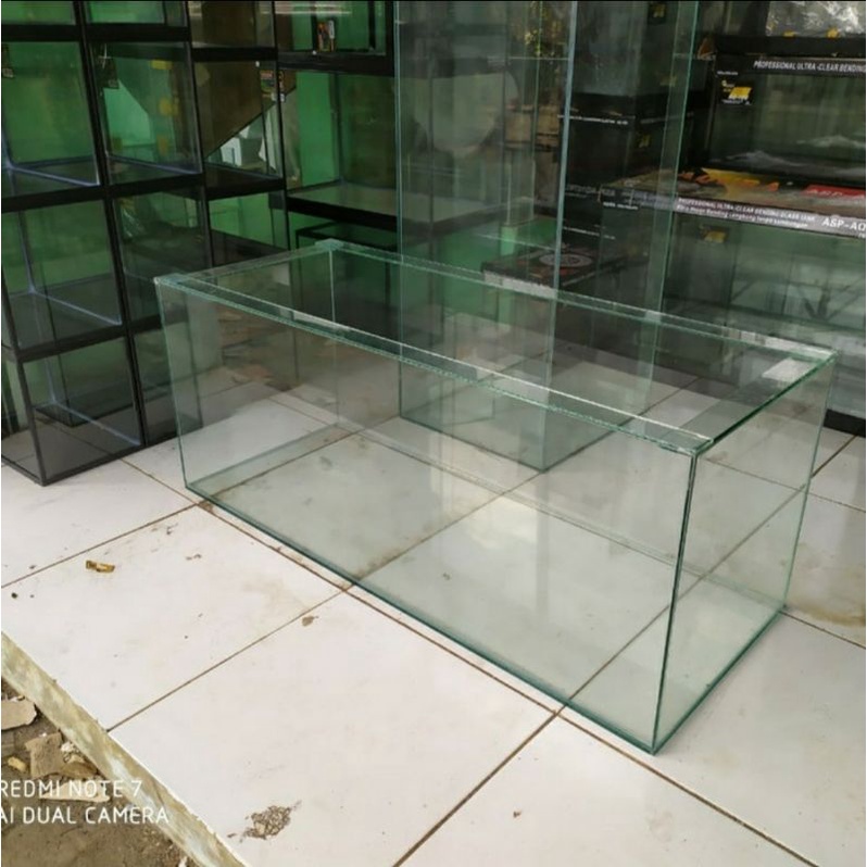 Aquarium Kaca 100x40x40 cm kaca 5 mm / Aquarium