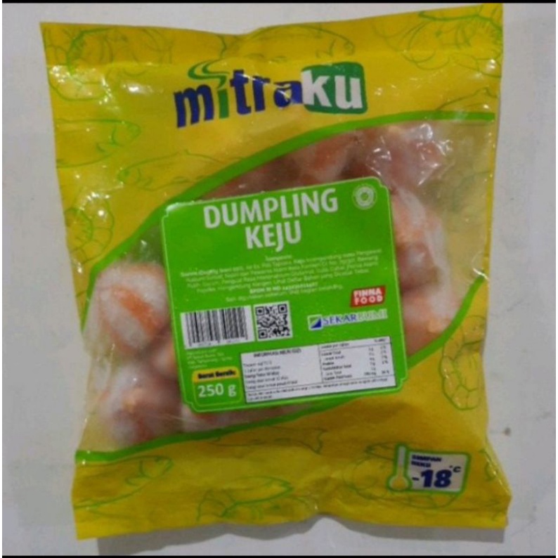 

MITRAKU dumpling cheese 250gr