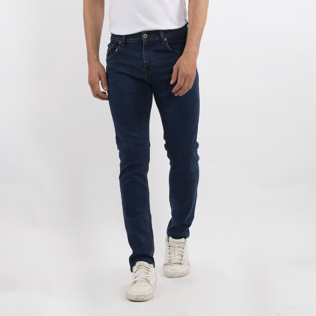  Edwin  Celana  Jeans 506 37 36 Slim Fit Stretch Pria  Panjang  