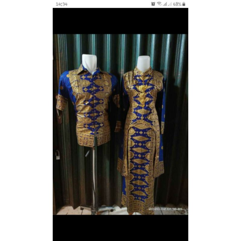 batik couple songket