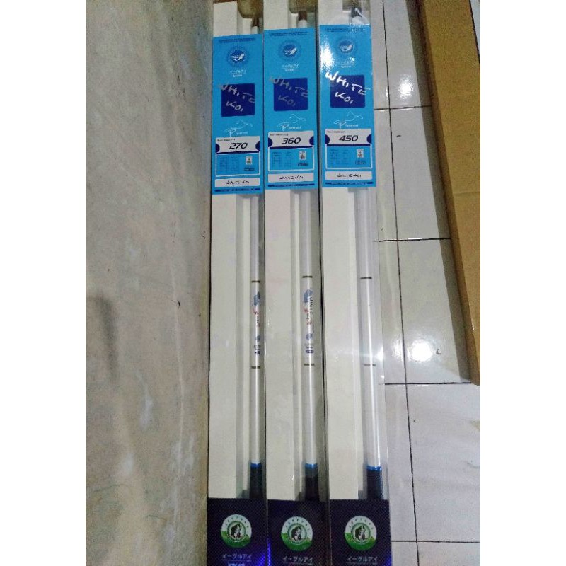 Joran tegek white koi 270 360 450 kaku