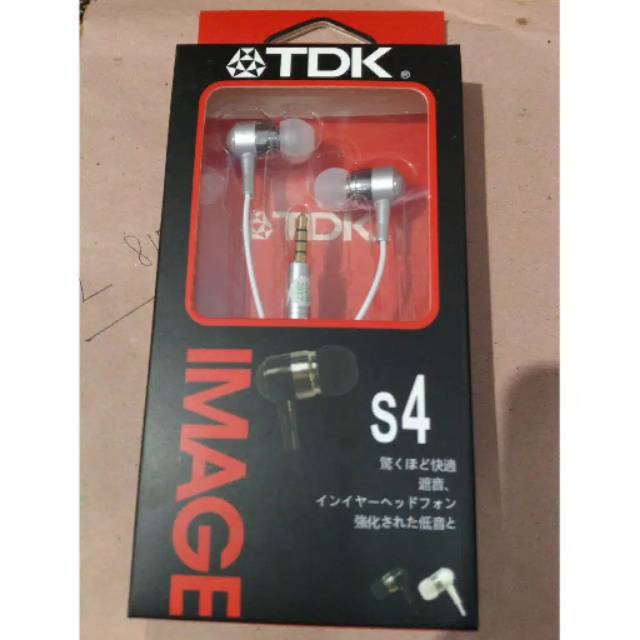TDK S4 Headset Headphone Earphone