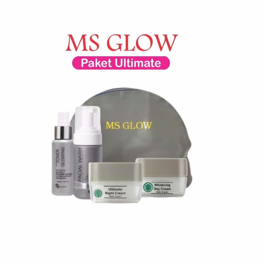 MS GLOW PERAWATAN WAJAH MS GLOW ORIGINAL SKINCARE BPOM PEMUTIH WAJAH