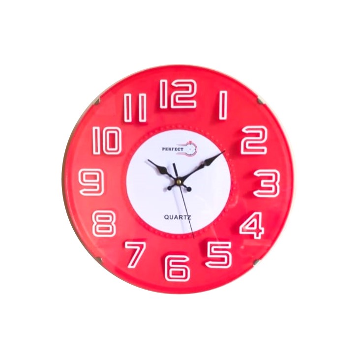 Jam Dinding Minimalis Jam Dinding Hitam 30cm Quartz Movement Perfect Wall Clock