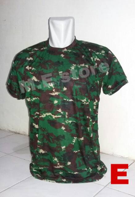 Kaos army/kaos loreng/kaos army pendek/kaos loreng pendek