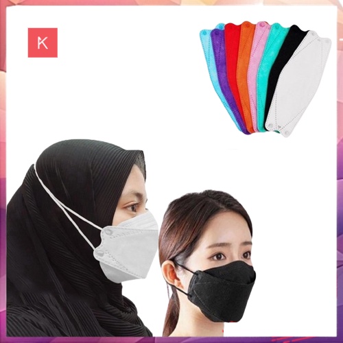 ANG MASKER KF94 WARNA / MASKER KOREA - ISI 10PCS