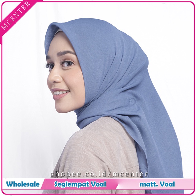 Jilbab Paris Voal Segiempat Square Exclusive / Hijab Basic